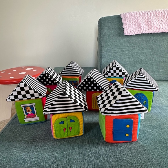 Vibrant Soft Block Set with Patterns - Picture 3 of 6